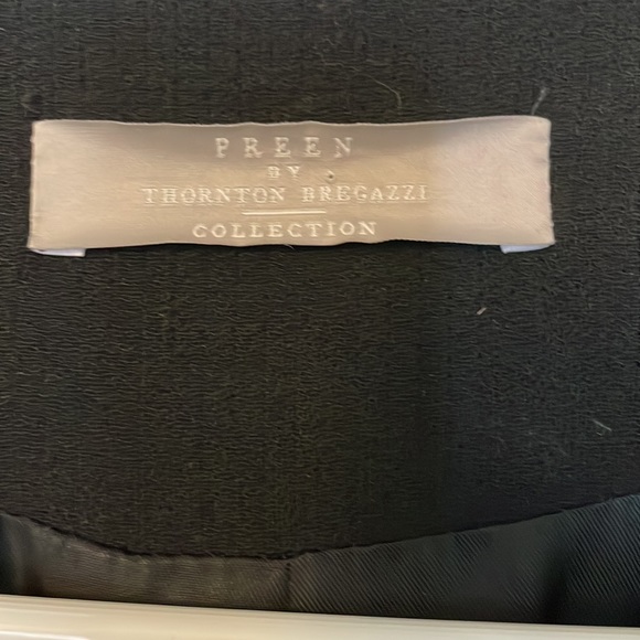 Preen by Thornton Bregazzi Black Coat - Picture 2 of 3